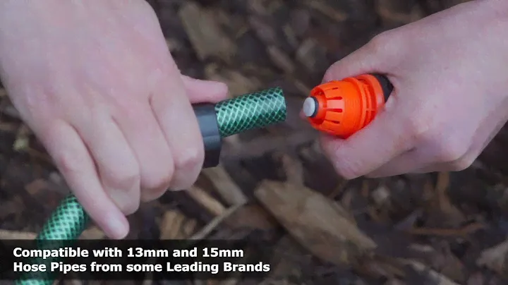 How to use a HydroSure Hose End Connector with Water Stop